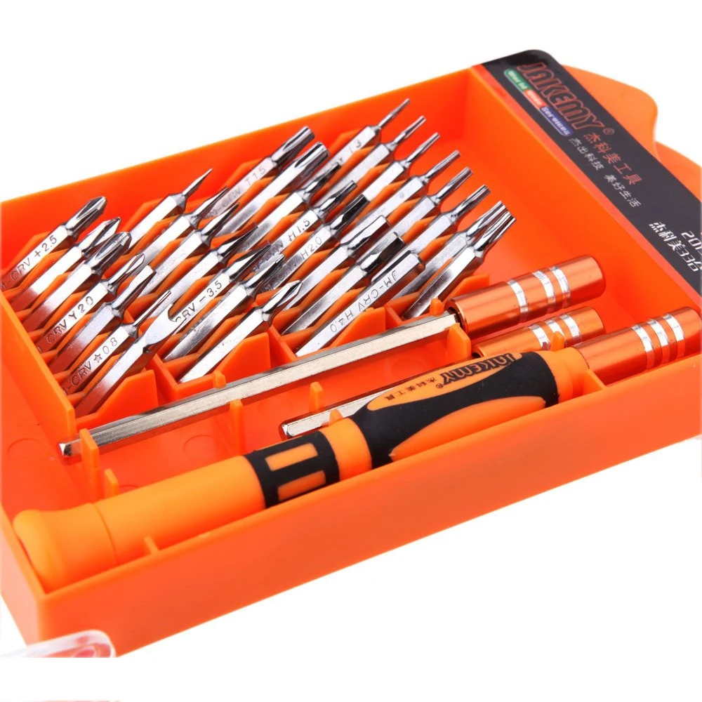 

JFBL Jakemy JM 8110 33 in 1 33 pcs Interchangeable magnetic Screwdriver Kit Repairing Tools Set