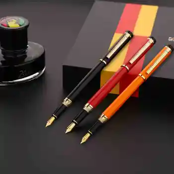 

Pimio 908 Century Pioneer Luxury 0.5 Iridium Nib Fountain Pen with Original Gift Box Ink Metal Pens Free Shipping