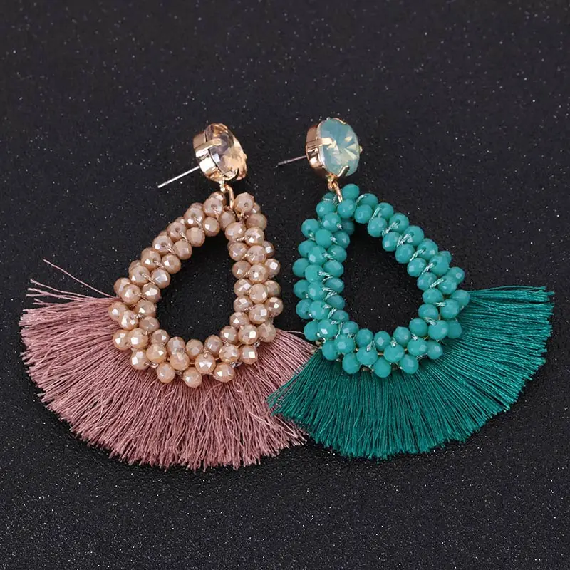 Oorbellen boho drop earrings for women pendientes  (18)