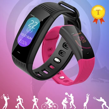 

New Smartband Wristband 24 hours Continuous Heart Rate Monitoring Multi Sport Modes Fitness Reminder Blue&tooth Smart Band