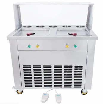 

Best sale Fry ice cream roll machine rolled frying/fried yogurt ice cream making machine