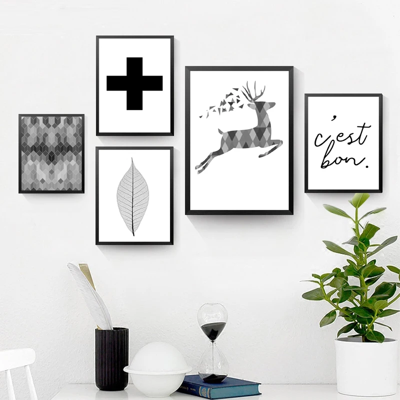 

Abstract Painting Print Canvas Painting Geometry Wall Picture Modern Poster Room Decor HD2273