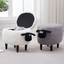 U-BEST,, мебель для детей, обувь в форме животных, сменный табурет для хранения, шерстяная овечка