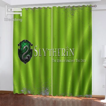 

1Set Fashion Classic Movie Living Room Curtain Waterproof Curtain POD Customized Photo Polyester Decor