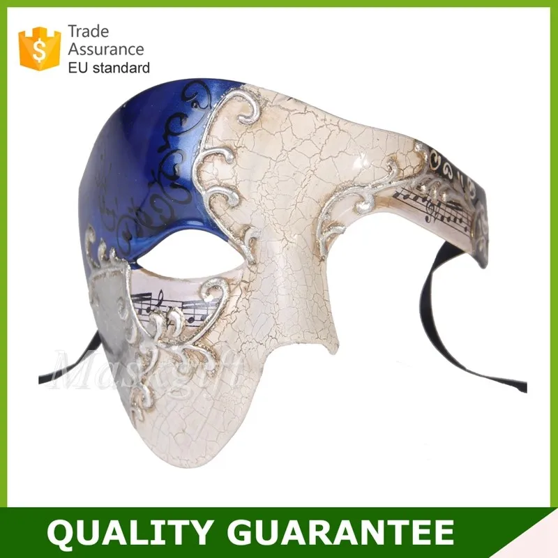 2017 새로운 독특한 가장 무도회 마스크 럭셔리 베네 치안 할로윈 팬텀 가장 무도회 마스크phantom masquerade