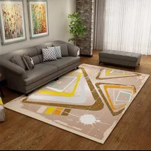 Простой абстрактный стильные ковры диван гостиная 3d ковер подкладка для кофейного столика спальня прямоугольный ковер может быть ручной промывки Подушечка Для Йоги