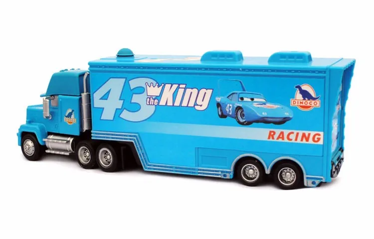 Disney «Тачки» Мак дядя& NO 43 King № 95 Lightning McQueen металл литья под давлением игрушечный автомобиль 1:55 Свободные Новое