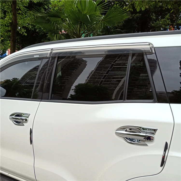 Для Nissan Terra Пластиковый оконный козырек вентиляционные шторы солнце дождь дефлектор защита для Terra авто аксессуары 4 шт./компл. 2011