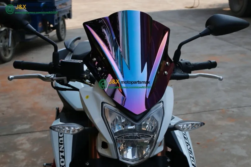 Лобовое стекло CB500F для мотоцикла 95% Honda NC700 Benelli HONGLONG300 QJ HONGLONG600|windscreen windshield|windshield for