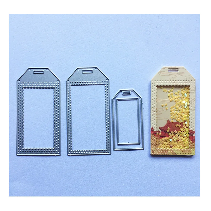 Stitch Tags Cutting Dies