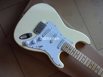 

Cream st electric guitar sss single pickup, accept customsize, custom shop
