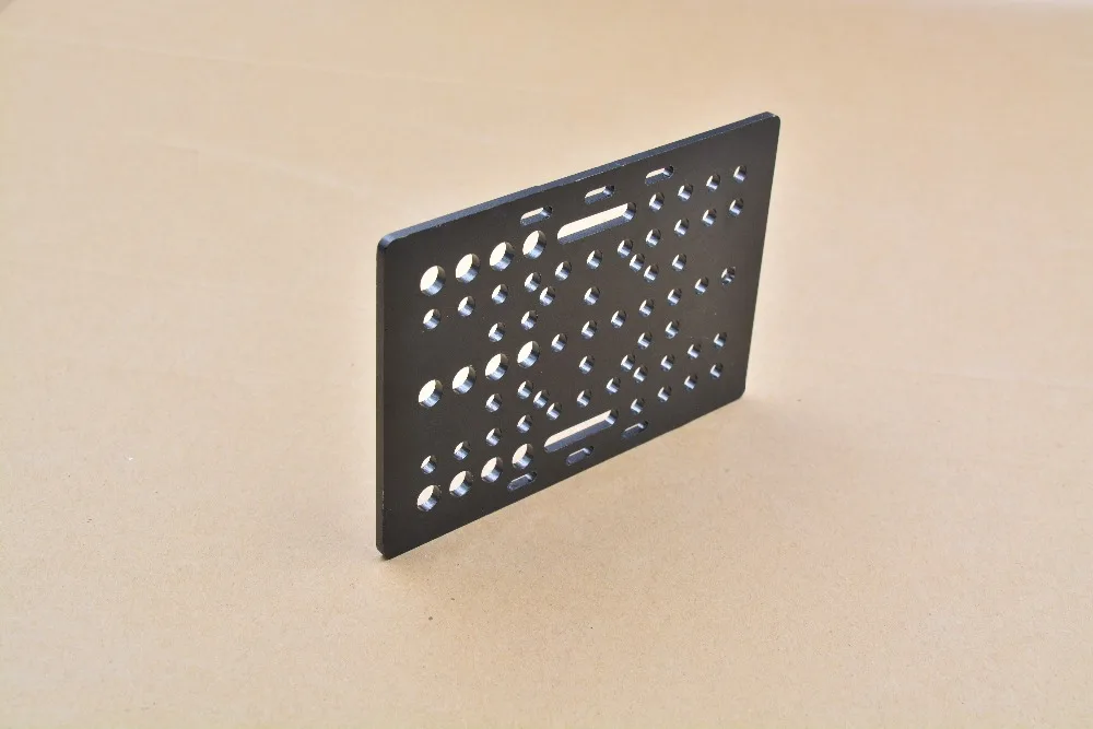 3d принтер openbuilds алюминиевая пластина T3x88x127 специальный скользящий Алюминий для профиля v-слот козловой пластины(20-80 мм