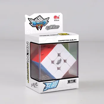 

Tornado Boy FEIJUE Magic Cube 3x3x3 Magnetic Speed Cube Professional Educational Toys Children 56mm