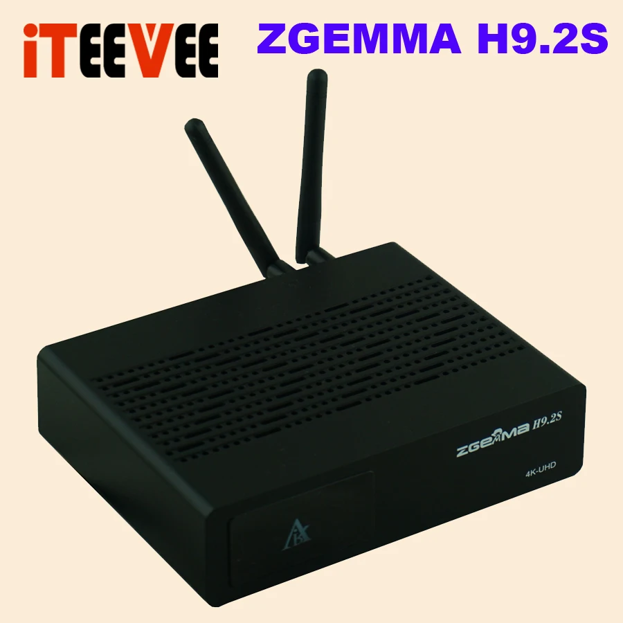 Новая версия ZGEMMA H9.2S Linux OS Enigma2 цифровой 4K UHD спутниковый ресивер DVB-S2X+ DVB-S2X двойной тюнер с WiFi внутренним