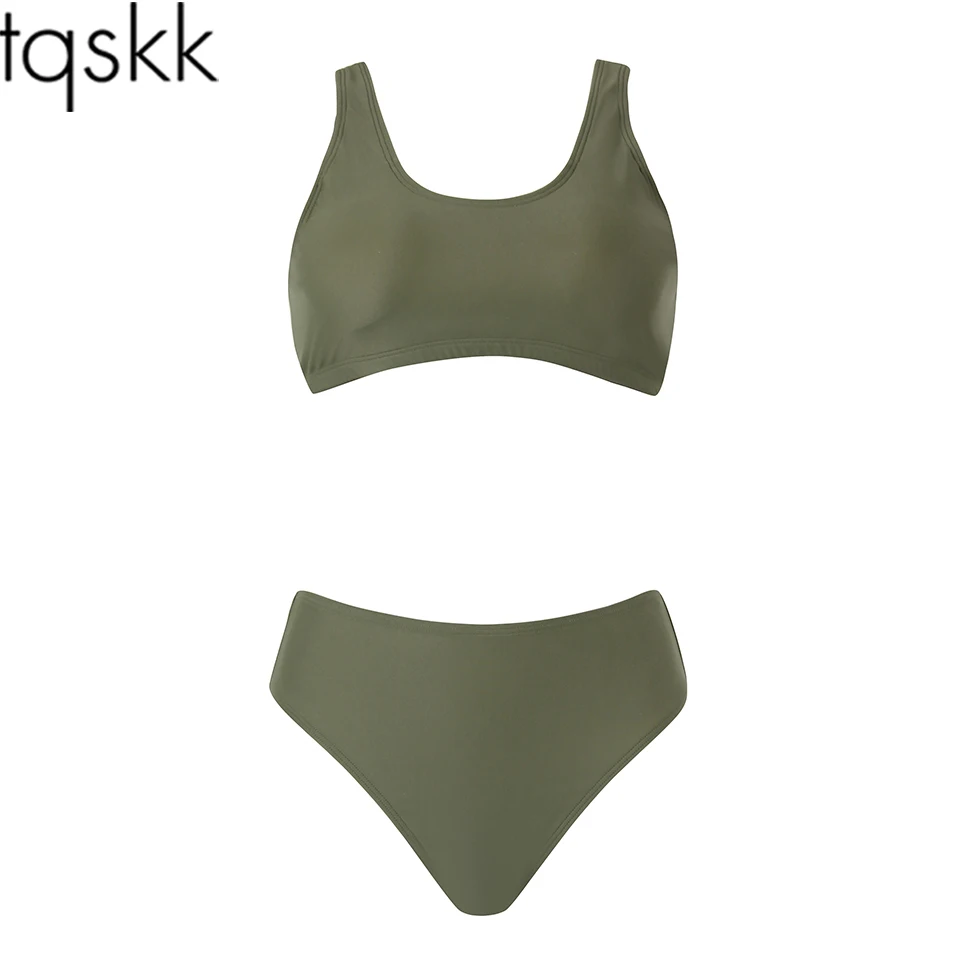 Günstige TQSKK 2019 Neue Sexy Push Up Bademode Frauen Badeanzug Retro Vintage Bademode Bade Bikinis Bademode Brazilian Style Biquinis