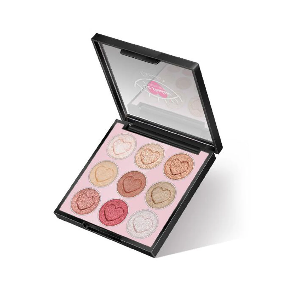 

Aurelife Colors Makeup Pressed Eyeshadow Glitter Shimmer Matte Eyeshadow Palette Brand Diamond Glitter Foiled EyeShadow Makeup