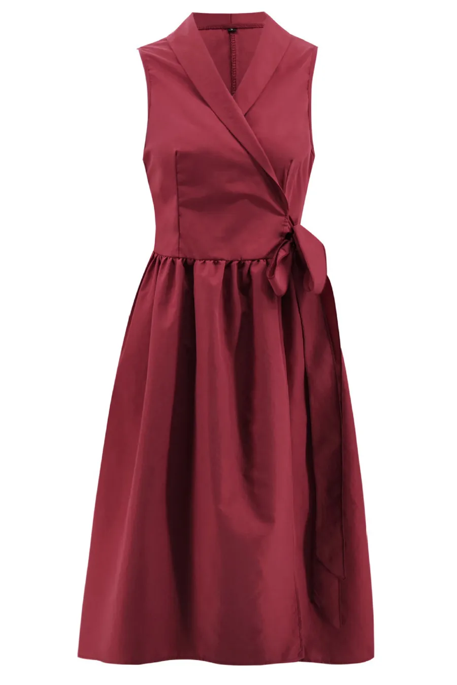 Gladiolus Deep V Neck Sexy Summer Dress Women Sleeveless Tunic Big Swing Vintage Women Dress 2019 Spring Elegant Party Dresses (22)