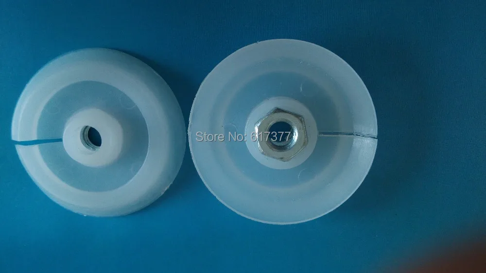 Economy and Popular Type Plastic Push Disk for Sausage Caulking Gun Plastic Piston for PU Sealant Gun