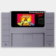 Рок-н-ролл гонки 16 бит большой серый супер игровой Картридж для США NTSC игровой плеер