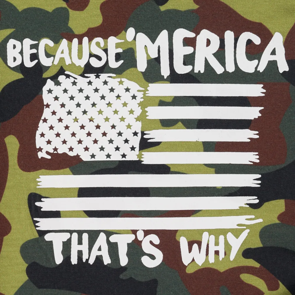 Baby Boy Summer Clothes Flag Camouflage Letter Print T-shirt Tops Shorts 4th Of July Sets Vetement Enfant Garcon Summer 2019