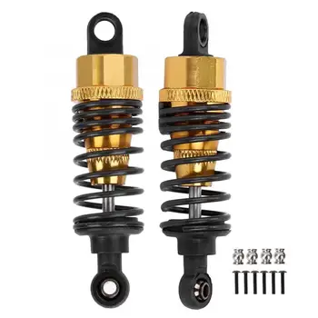 

RC Toy Accessory RC Parts 2PCS 1/10 Remote Control Car Metal Damper for 1:10 RC Car 68mm Gold Parts