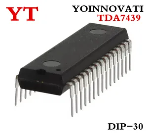 5 шт./лот TDA7439 7439 контроль цифрового аудиопроцессора DIP30 лучшее качество 5 шт./лот TDA7439 7439 контроль цифрового аудиопроцессора DIP30 лучшее качество