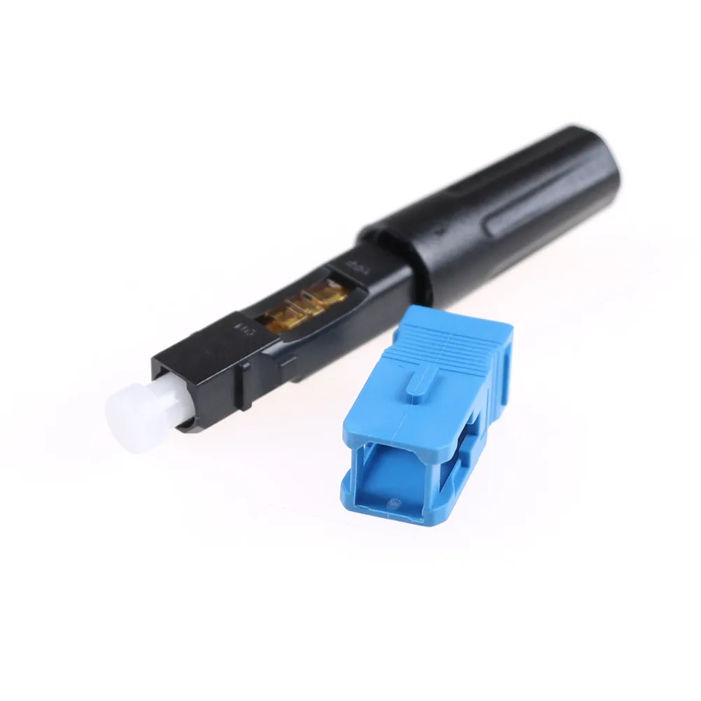 1pc SC Optic Fiber Quick Cold Connector FTTH SC Single Mode UPC Fast Connector Wholesale