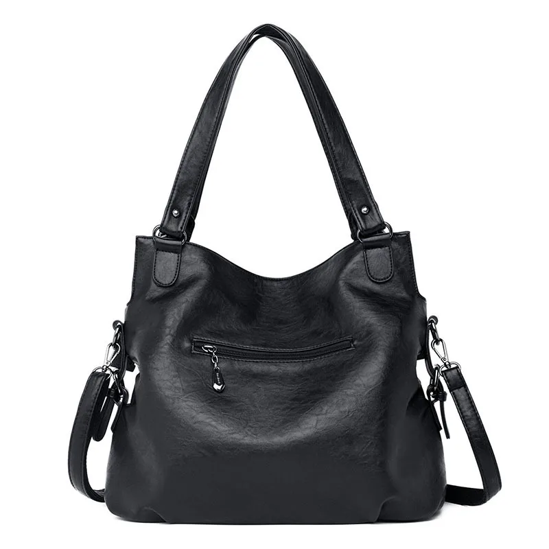  2019 New Fashion Women Leather Handbags Female Genuine Leather Shoulder Crossbody Bag Ladies Large  - 32985864994