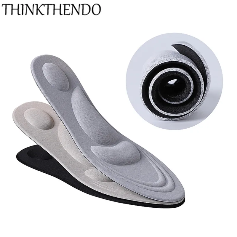 

4D Sponge Soft High Heel Shoes Insoles Pain Relief Insert Cushion Pads Comfort