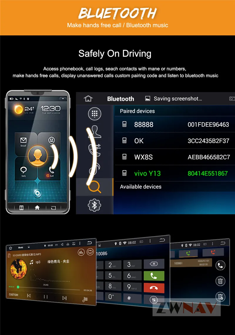 Sale 8 Inch Android 8.0 RAM 4GB ROM 32GB Car DVD Car Radio Screen GPS Navigation SAT NAV For Toyota Prius 2014 2015 2016 6
