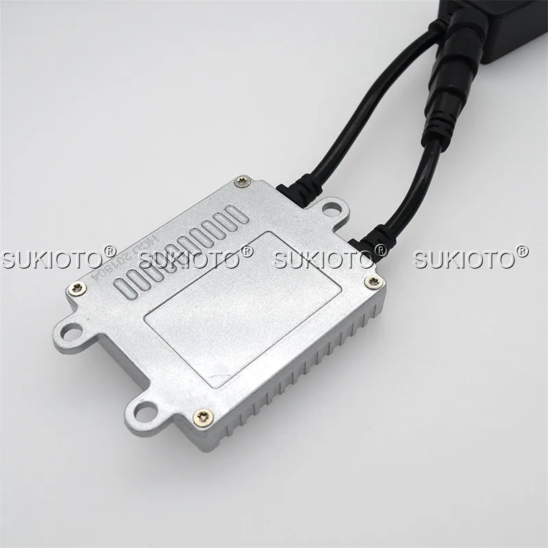 SUKIOTO Real AC 35W HID xenon Kit H7 H7R metal Base 4300K 5000K 6000K 8000K hid xenon ballast hid 35W Car Headlight bulb kit (2)