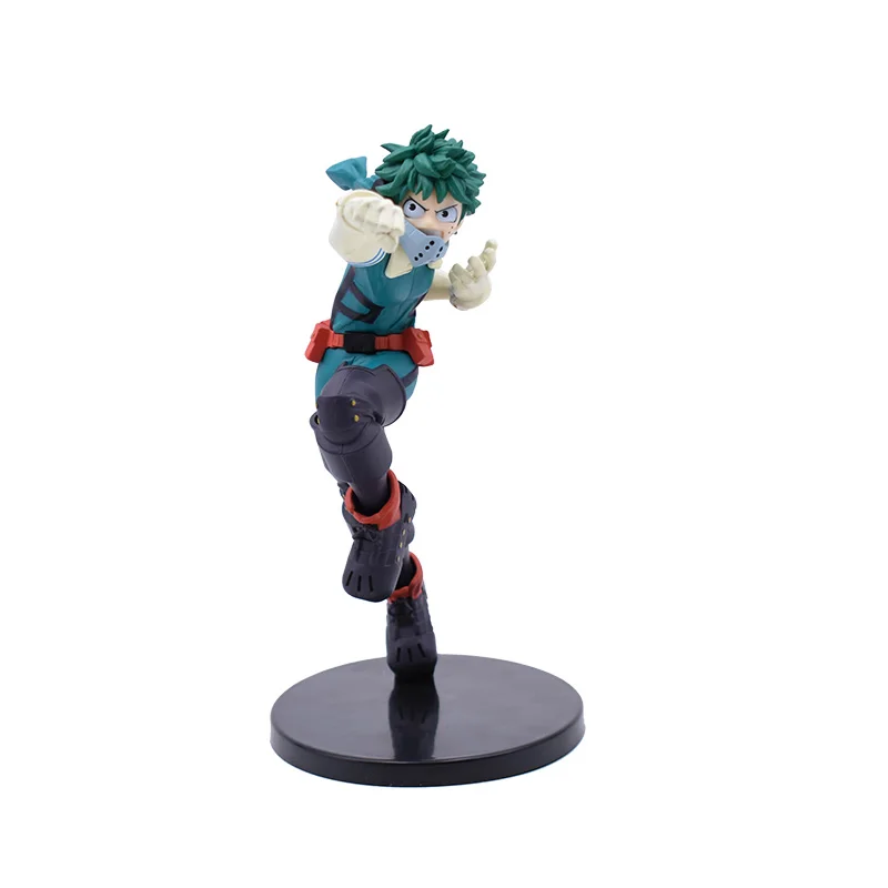 Аниме My Hero Academy Bakugo Katsuki Midoriya izku мультяшная Модель Кукла ПВХ фигурка игрушка для детей коллекция подарок - Цвет: Izuku no box