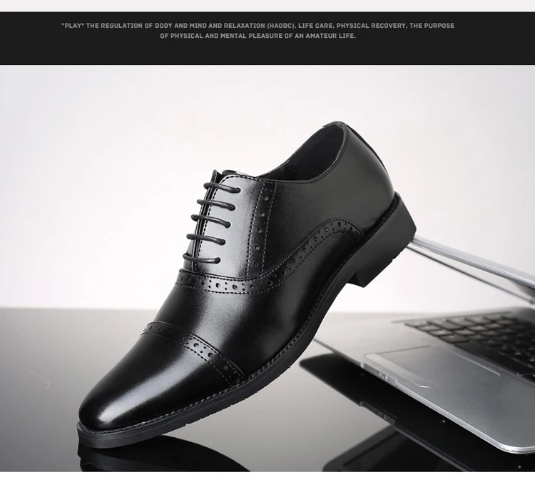 Г., модная мужская официальная обувь высококачественные дышащие мужские деловые модельные лоферы из искусственной кожи, свадебные туфли оксфорды