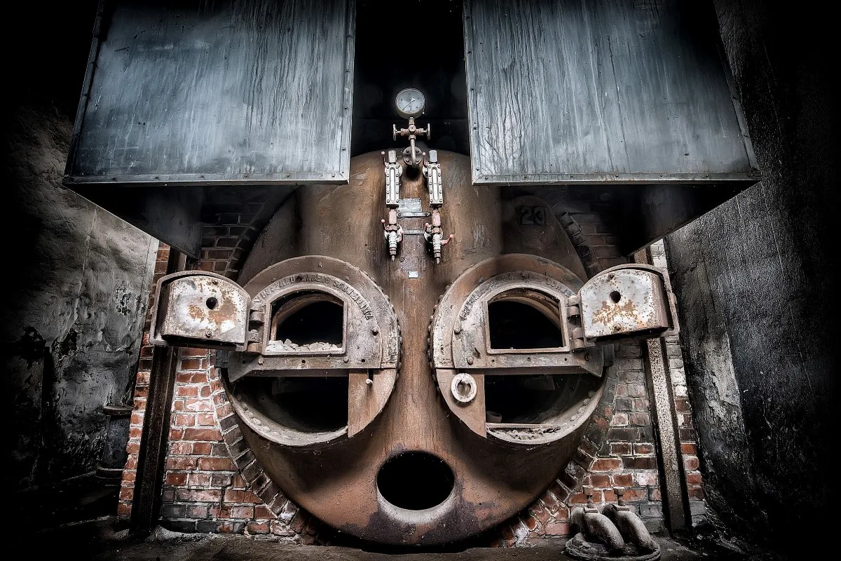 furnace boiler TQT223 wall decor canvas fabric poster custom print for