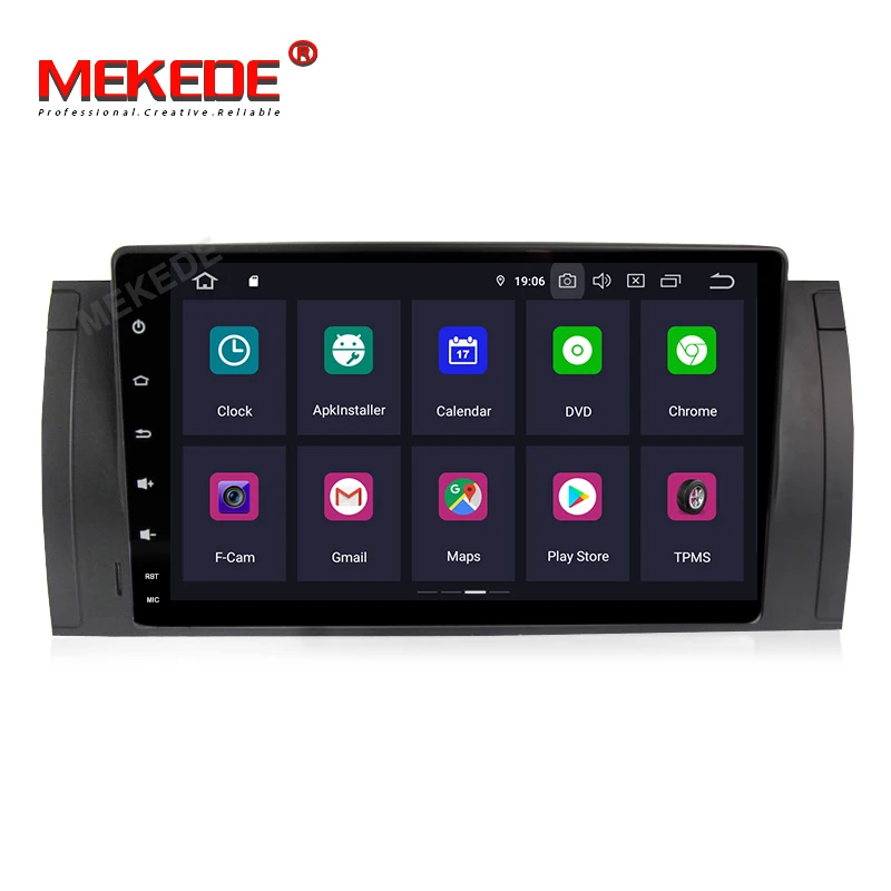 Perfect free shipping 9 inch Android 9.0 for bmw E39,X5,M5,E53 car navigation gps,wifi,4G radio RDS,canbus,2GB RAM,quad core,1024x600 1