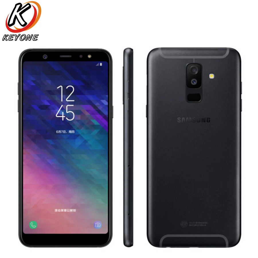 Мобильный телефон samsung Galaxy A9 Sta r lite A6050, 6,0 дюймов, 4 Гб ОЗУ, 64 Гб ПЗУ, Android 8,0, двойная задняя камера, отпечаток пальца