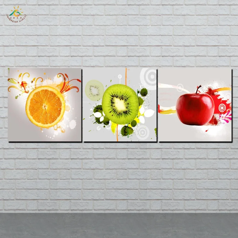 Colorful fruit Wall Art Modern Canvas Art Prints Poster Wall Painting
