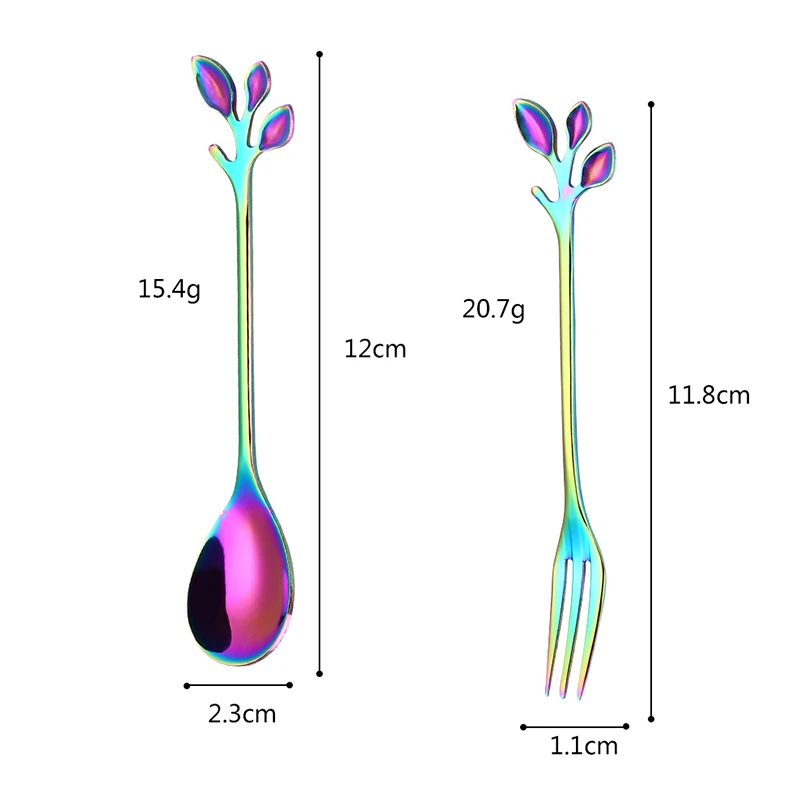 Маленькие Мини-рога в форме цветка, кофейная ложка, ложка для перемешивания, чайная ложка, чайная ложка из металла, нержавеющая сталь, креативные столовые приборы