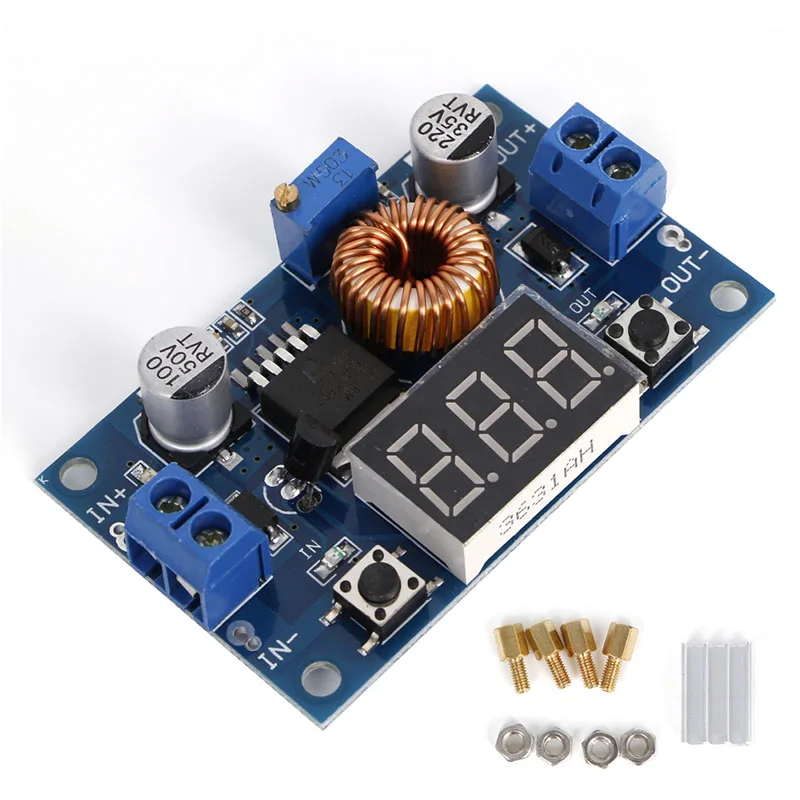 High Quality Adjustable XL4015 5A 75W 4.0-38V to 1.25V-36V DC-DC Converter Step-Down Module High Quality Adjustable XL4015 5A 75W 4.0-38V to 1.25V-36V DC-DC Converter Step-Down Module