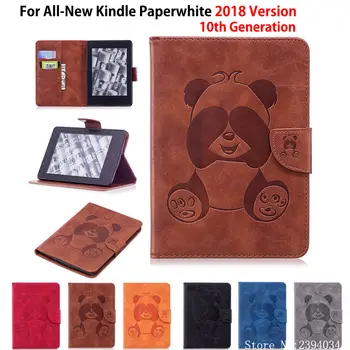 

panda Case For Amazon New Kindle Paperwhite 2018 released Cover Funda for Kindle Paperwhite 4 10th Generation Funda Tablet capa