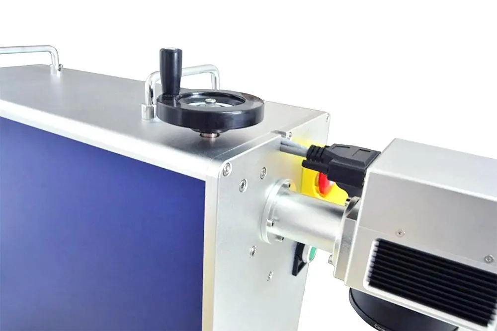 5 20W 30W Fiber Laser Marking Machine Laser Marker with Lifting Worktable Engraving Machine Engraver For Metal and Plastic