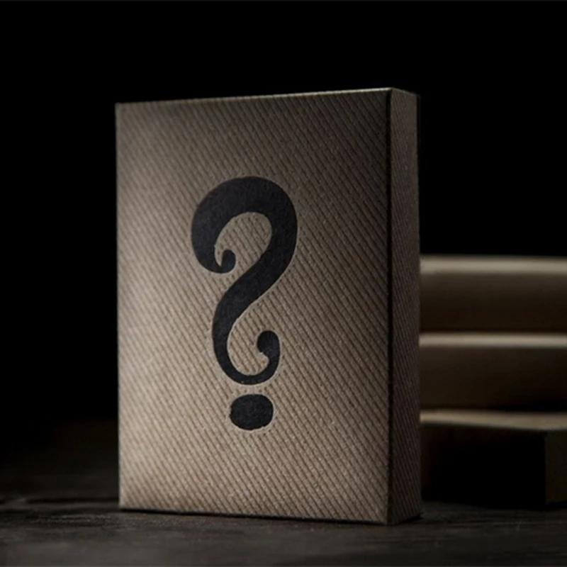 

Left Magic - 1 Deck Original Mystery Box Black Bicycle Deck Playing Cards By Theory11 Magic Tricks Card Magic Props 81350