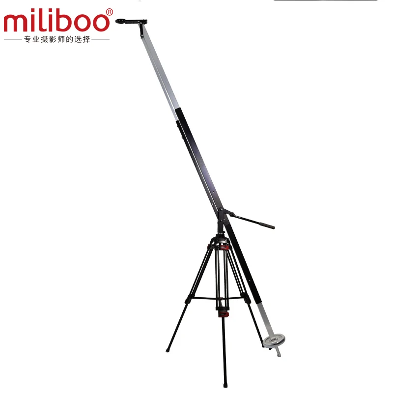  miliboo MYB501 3.1m Aluminum Camera Crane Jib Arm Foldable Extanble Compact 75mm and 65mm Bowl Size