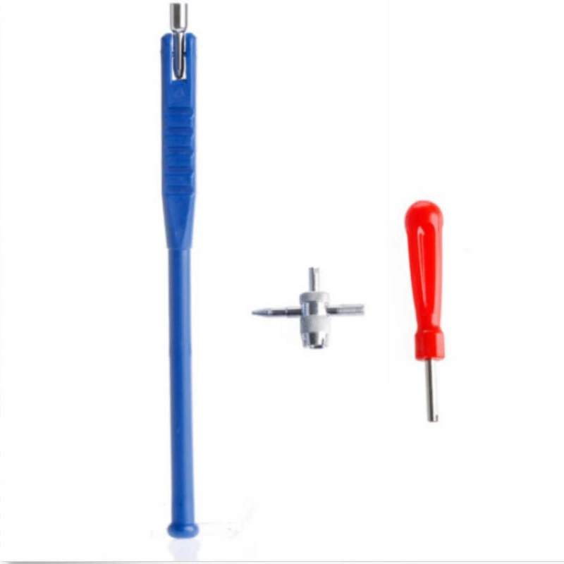 JX-LCLYL 1set Tire Valve Stem Core Puller Remover Installer Repair Tool Kit for Car