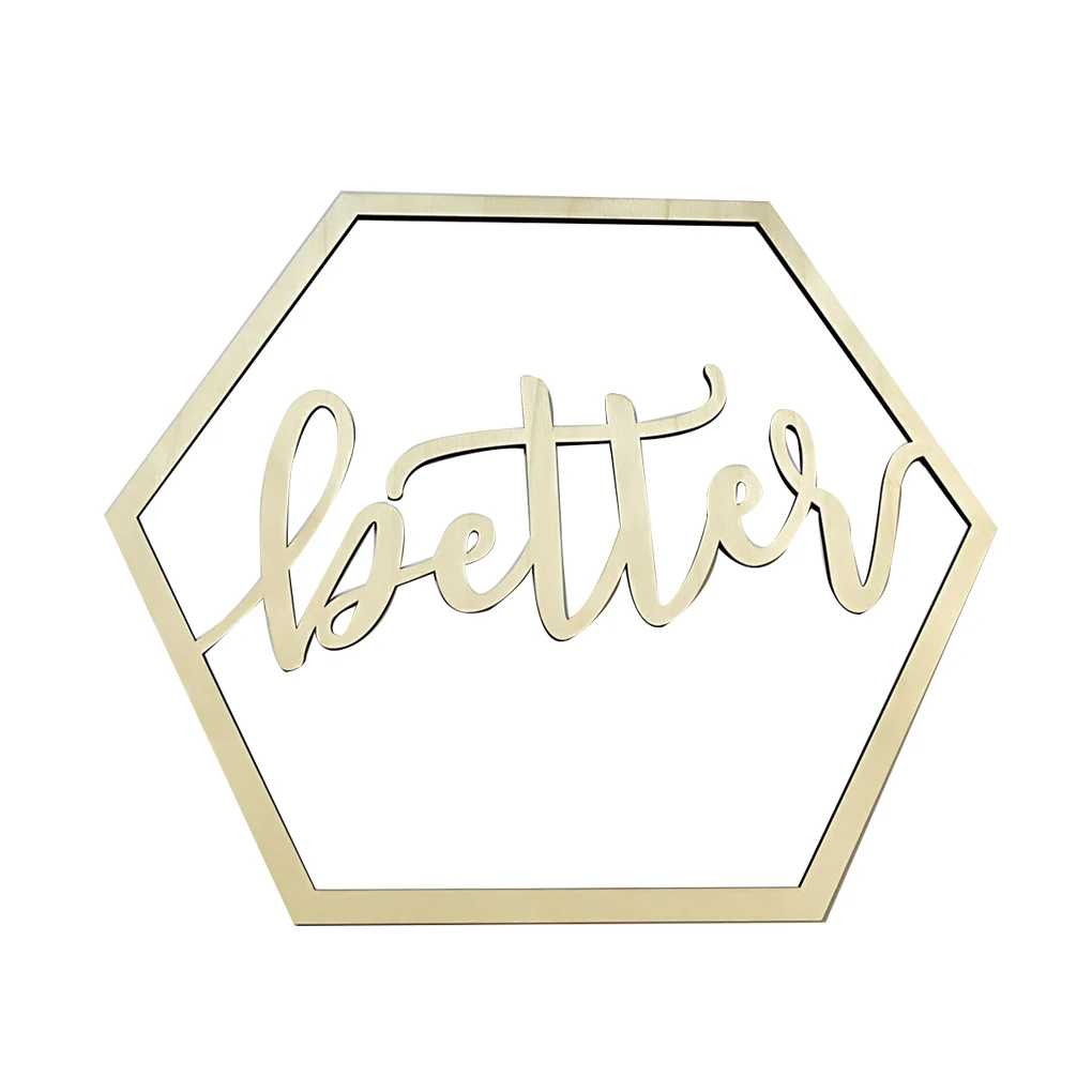 

2018 New Letter Wedding Ceremony Chair Back Decoration Wooden Label Sign Plaque Venue Photo Props Hanging Decor