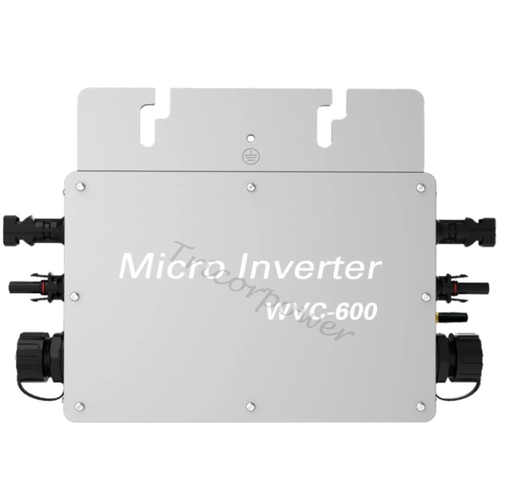 

600W MPPT solar grid tie micro inverter with Wireless Communication,IP65 pure sine wave power inverter