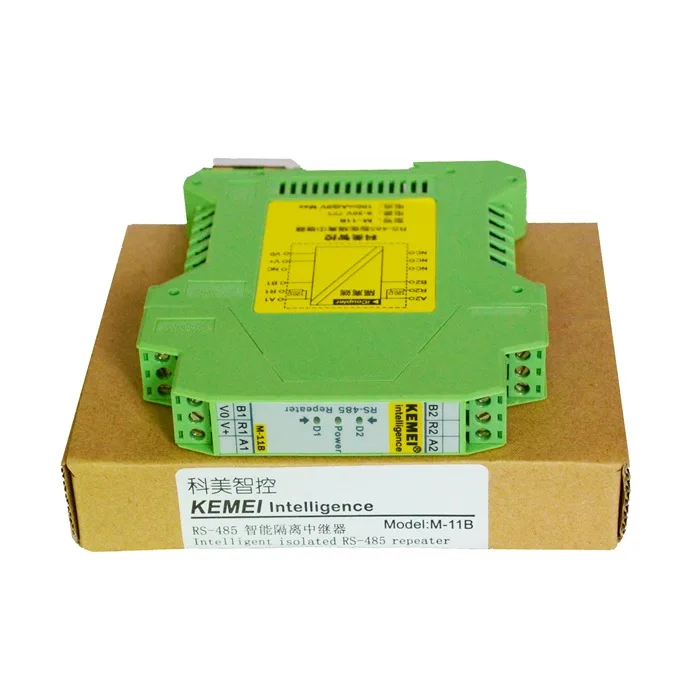 rs485 repetidor isolamento inteligente hub modulo isolador 01