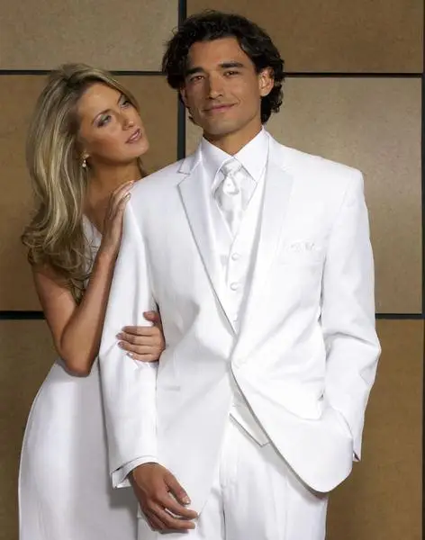 2015 New Groom Tuxedos Shawl Collar Classic man's wedding suits | Мужская одежда