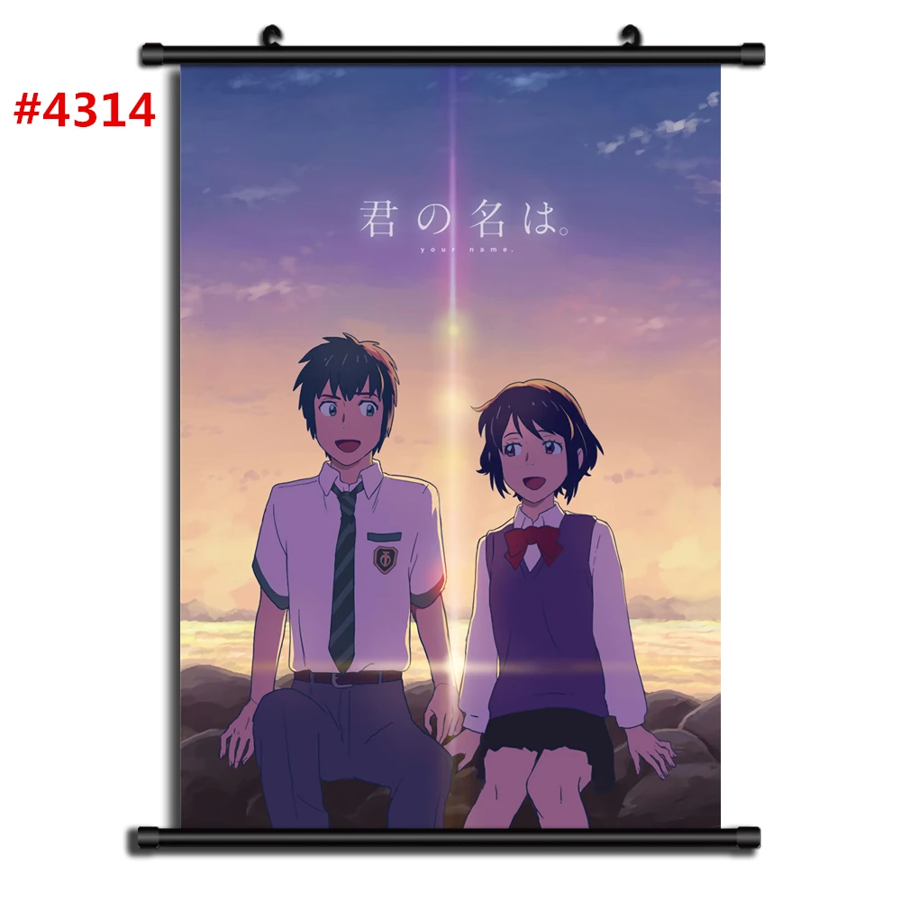 Kimi no na wa ваше имя Аниме Манга плакат прокрутки - Цвет: 4314