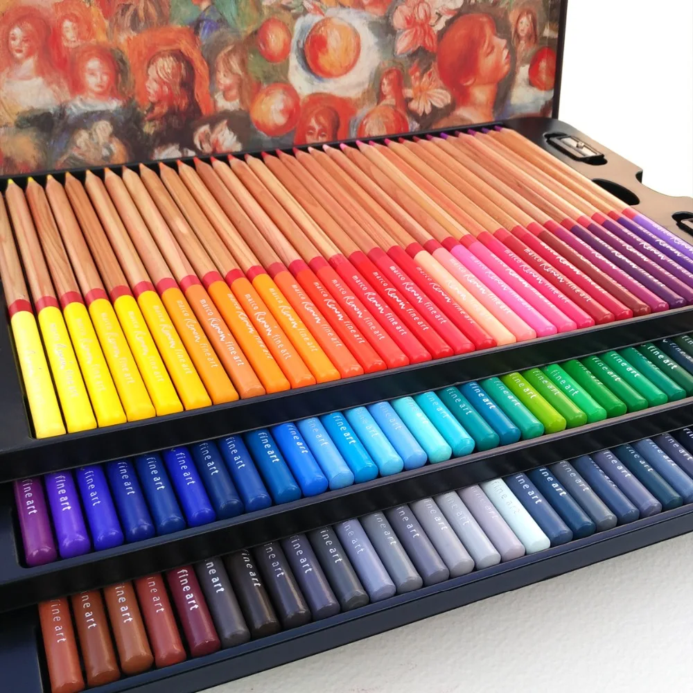 Marco Raffine Artist 3100 100 Color Pencils Set lapices de